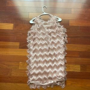Zara fringed cocktail dress. Size M.